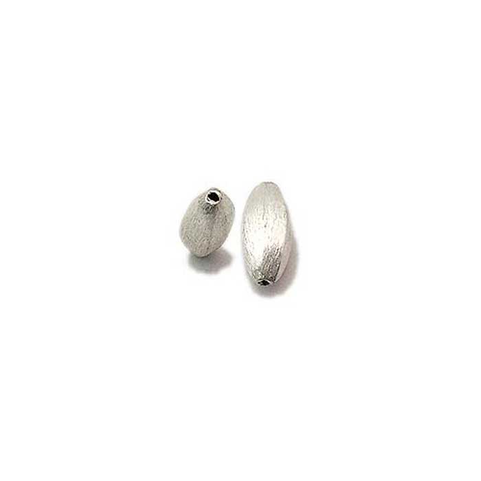 Brushed beads for jewelry|silver beads exporters