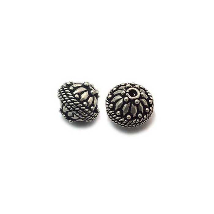Big hand made beads|silver beads exporters