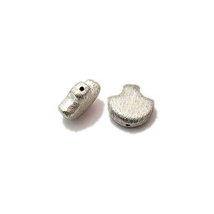 Brushed beads suppliers|handmade silver beads
