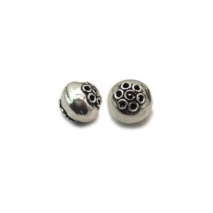 stunning Big silver beads|handmade silver beads