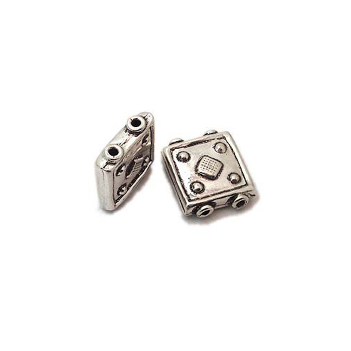 Multi Hole beads for jewelry|silver beads manufacturer