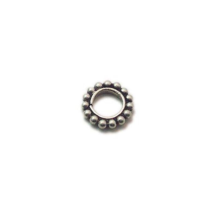 Buy Online sterling silver Spencer beads |fine silver beads|