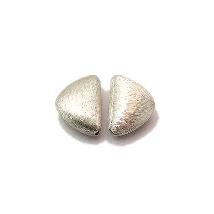 stunning Brushed silver beads|silver beads in india