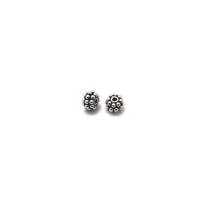 silver Bali beads|silver beads in india