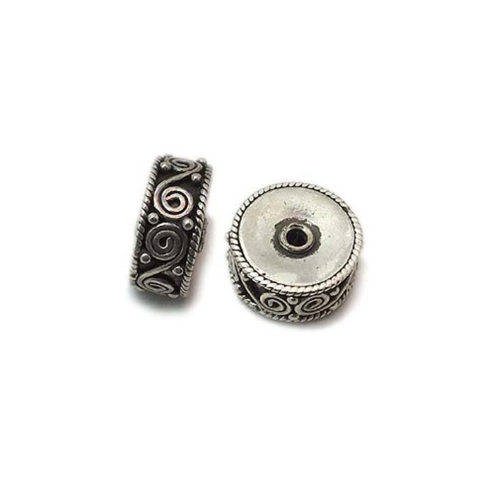 handmade silver Fine beads|silver beads exporters