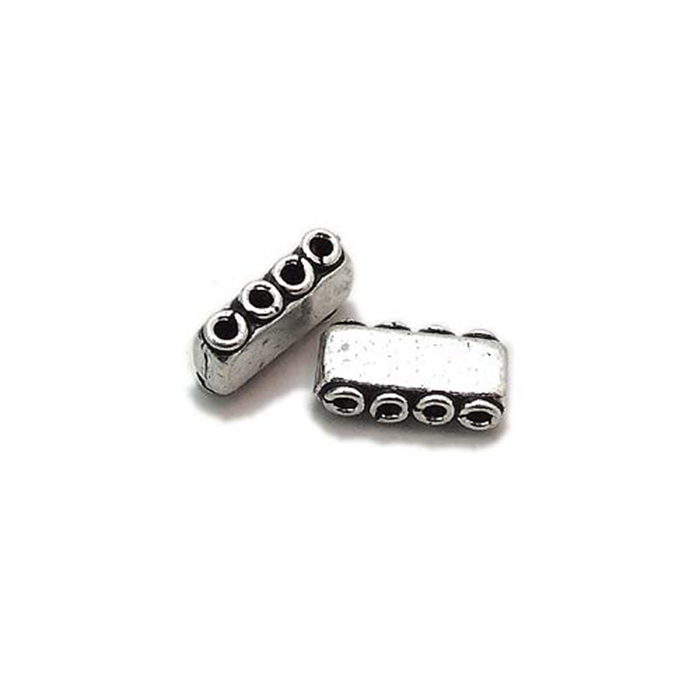925 Silver Multi Hole Beads|silver beads shops