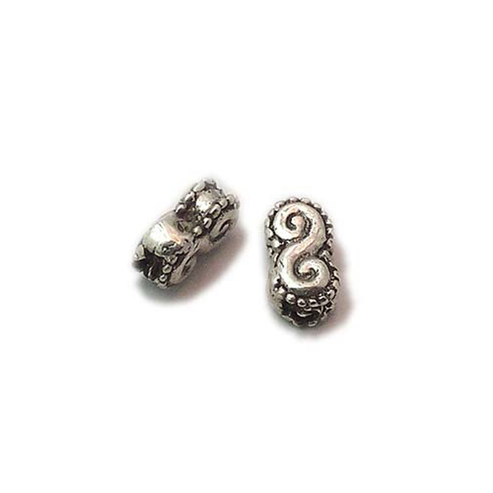 silver Fine beads|hand made silver beads