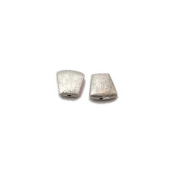 925 Silver Brushed Beads|hand made silver beads