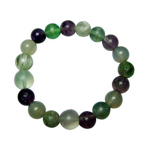 Best Price Of Natural Loose Fluorite Beads Bracelets Jewelry