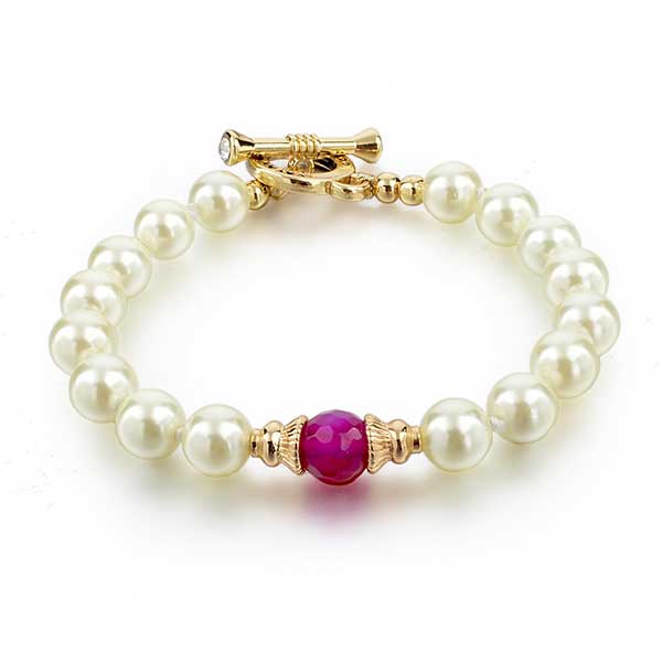 Best Price Of Semi Precious Pearl Beads Bracelets Jewelry