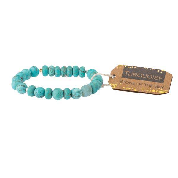 Online Semi Precious Turquoise Beads Handmade Bracelets Form India Jaipur