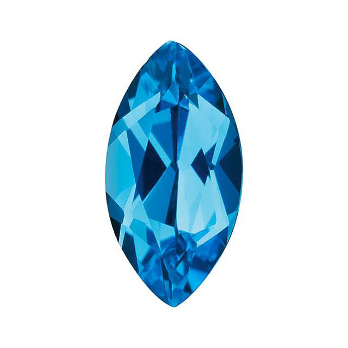 our collection of customized natural Swiss Blue Topaz gemstone